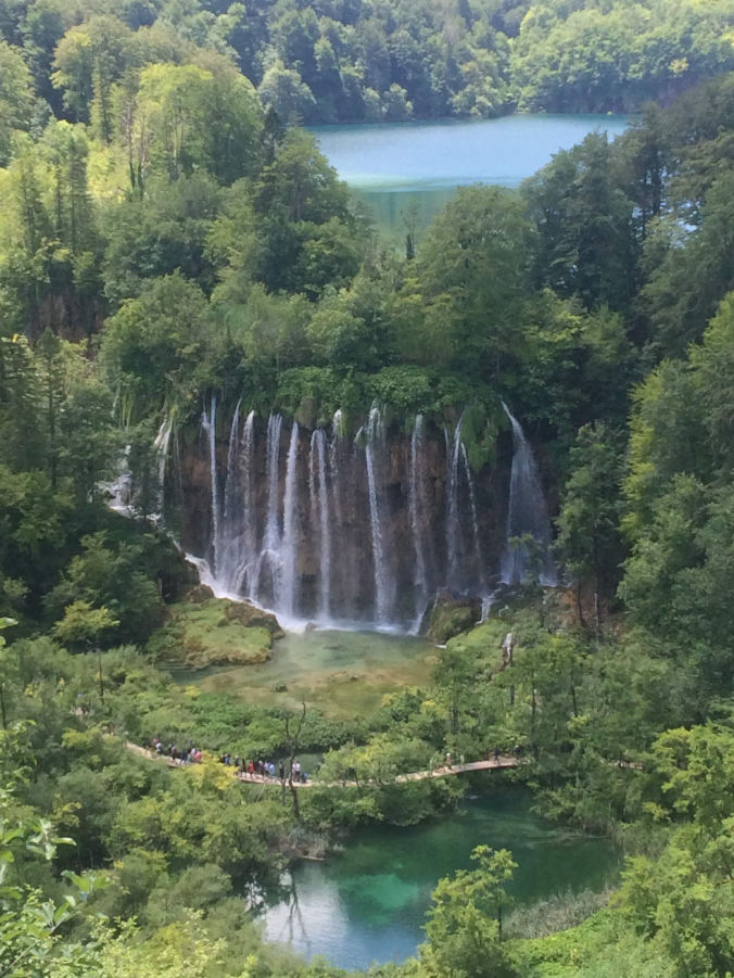 Les chutes de Plitvice en Croatie