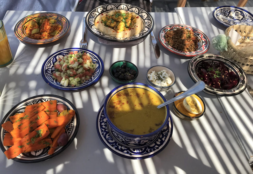 Un repas chez Hamsa