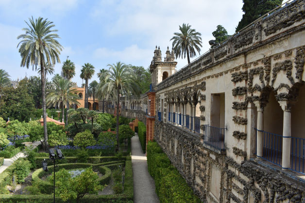 L'Alcazar de Séville et ses jardins