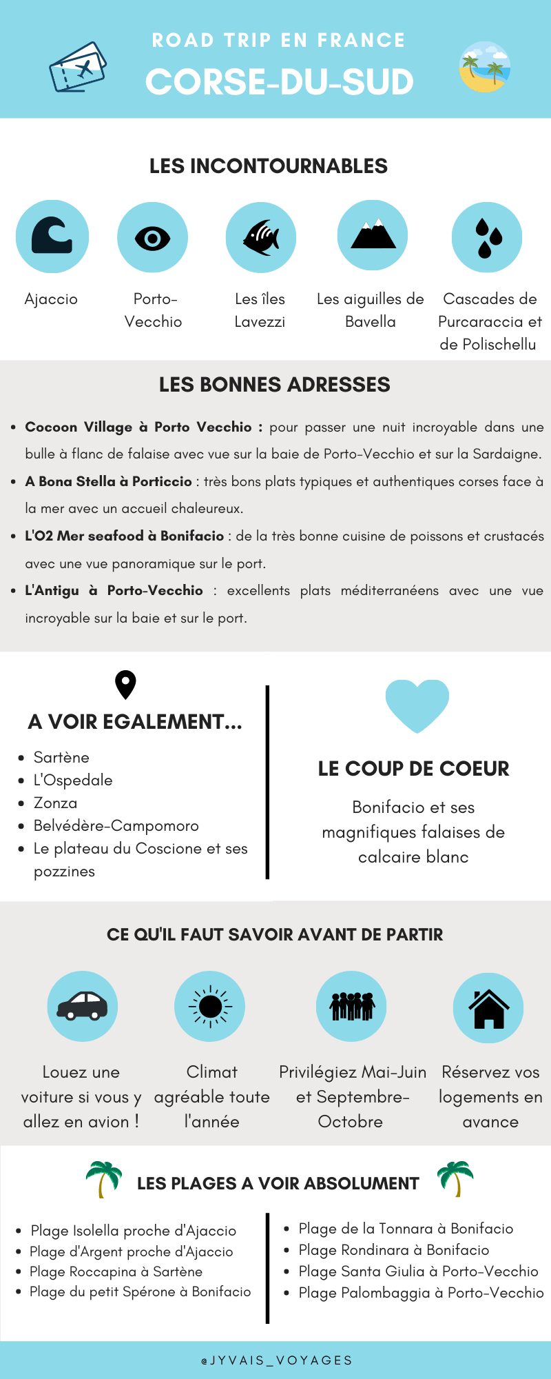 Infographie sur la Corse-Du-Sud
