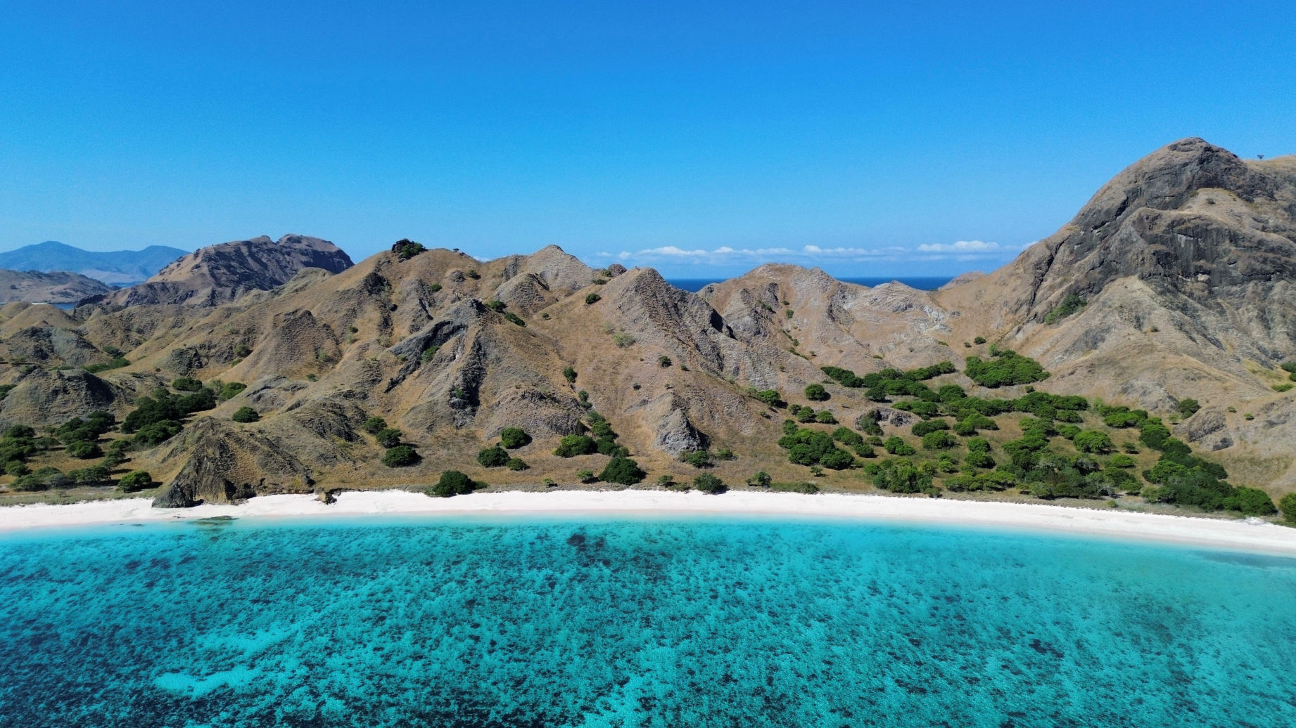 Les plages paradisiaques à Padar