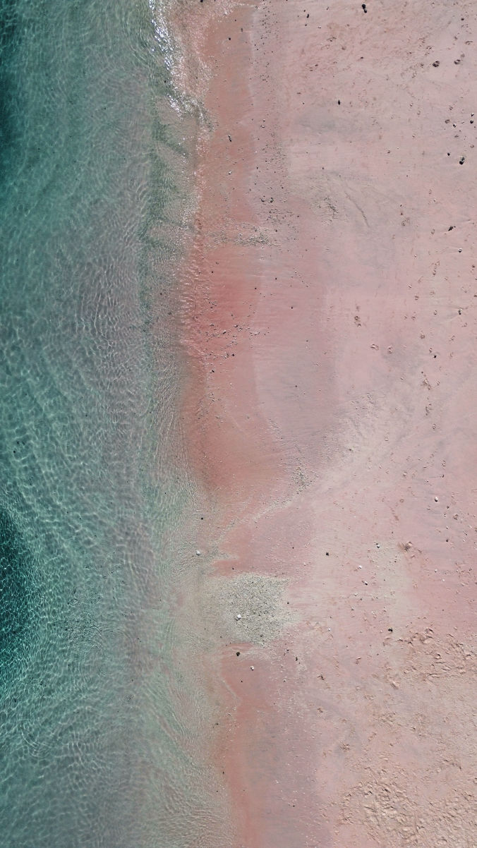Les plages roses de Komodo
