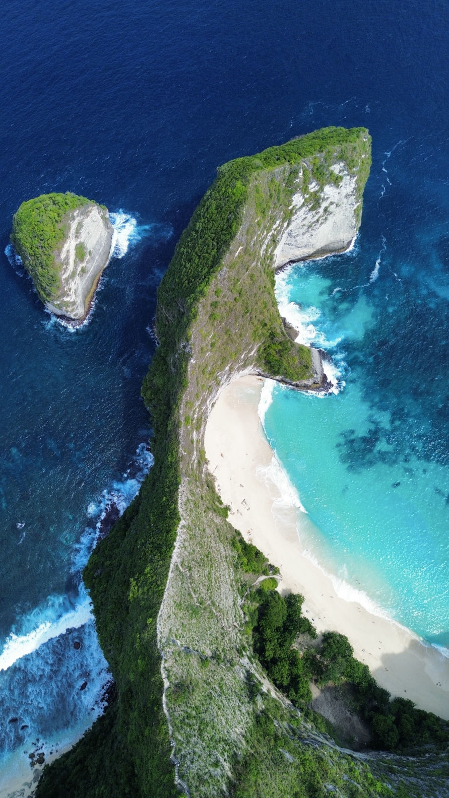 Kelingking beach, la plage T-rex