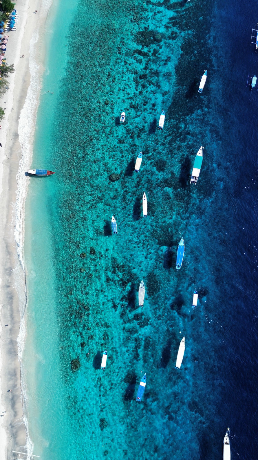 Les plages de Gili Trawangan