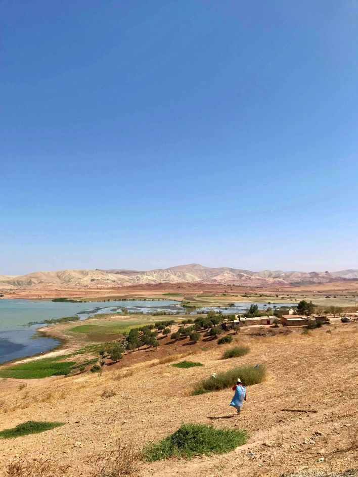 Le barrage Sidi Chahed