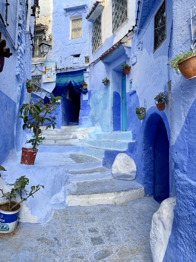 Les rues colorées de Chefchaouen