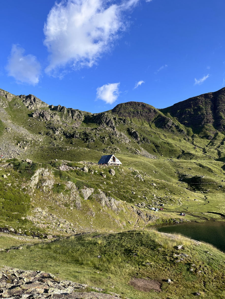 Le refuge d'Ayous dans le Parc National des Pyrénées