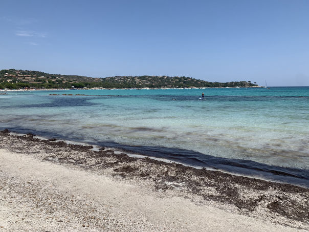 La plage de Santa Giulia à Porto-Vecchio