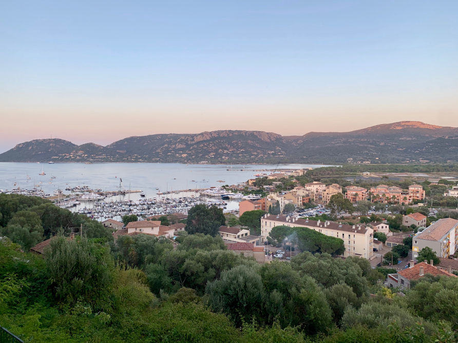 Coucher de soleil sur Porto-Vecchio