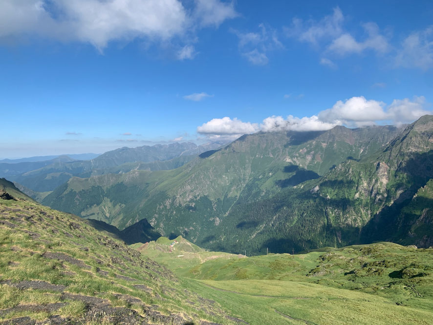 Magnifique vue depuis le sommet du col de Serre d’Araing
