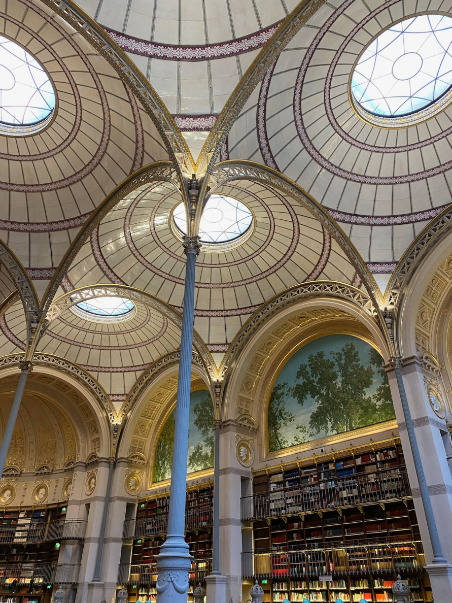La salle Labrouste de la BNF Richelieu