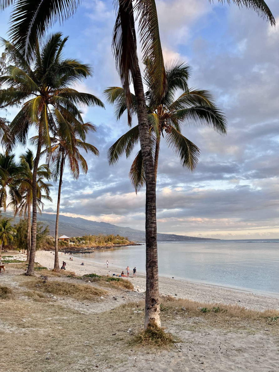 La plage du Trou d’Eau à la Réunion