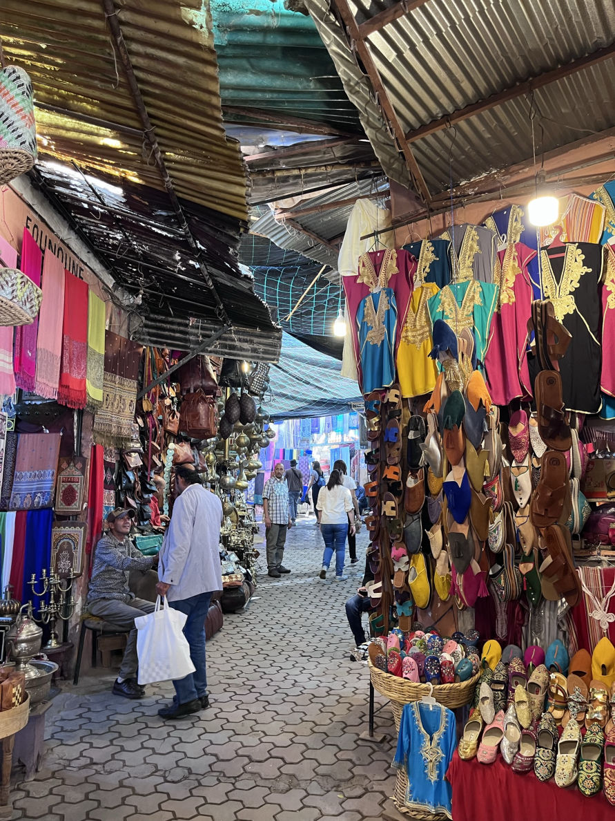 Le souk de Marrakech