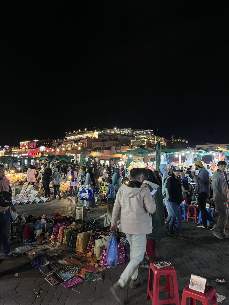 Les animations de la place Jemaa el-Fna