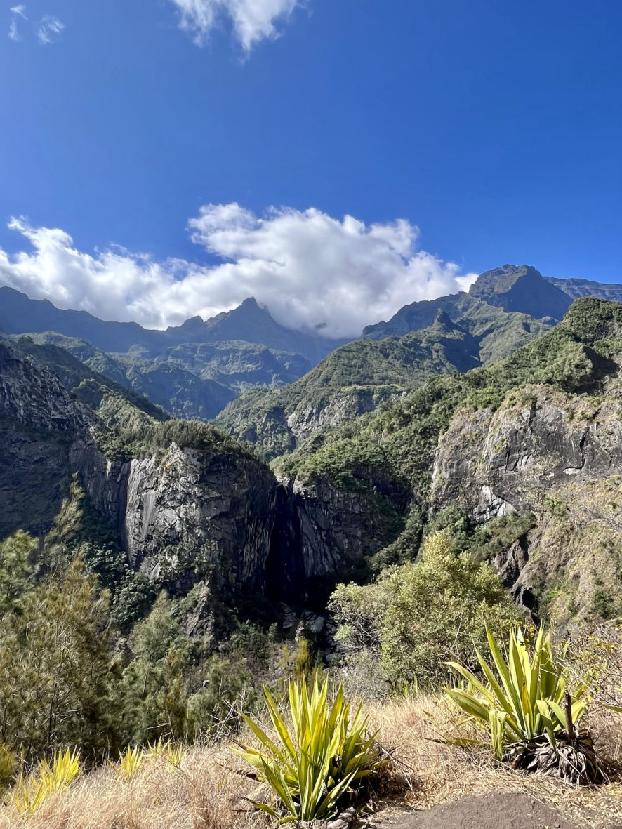 Les paysages sur la randonnée de La Chapelle