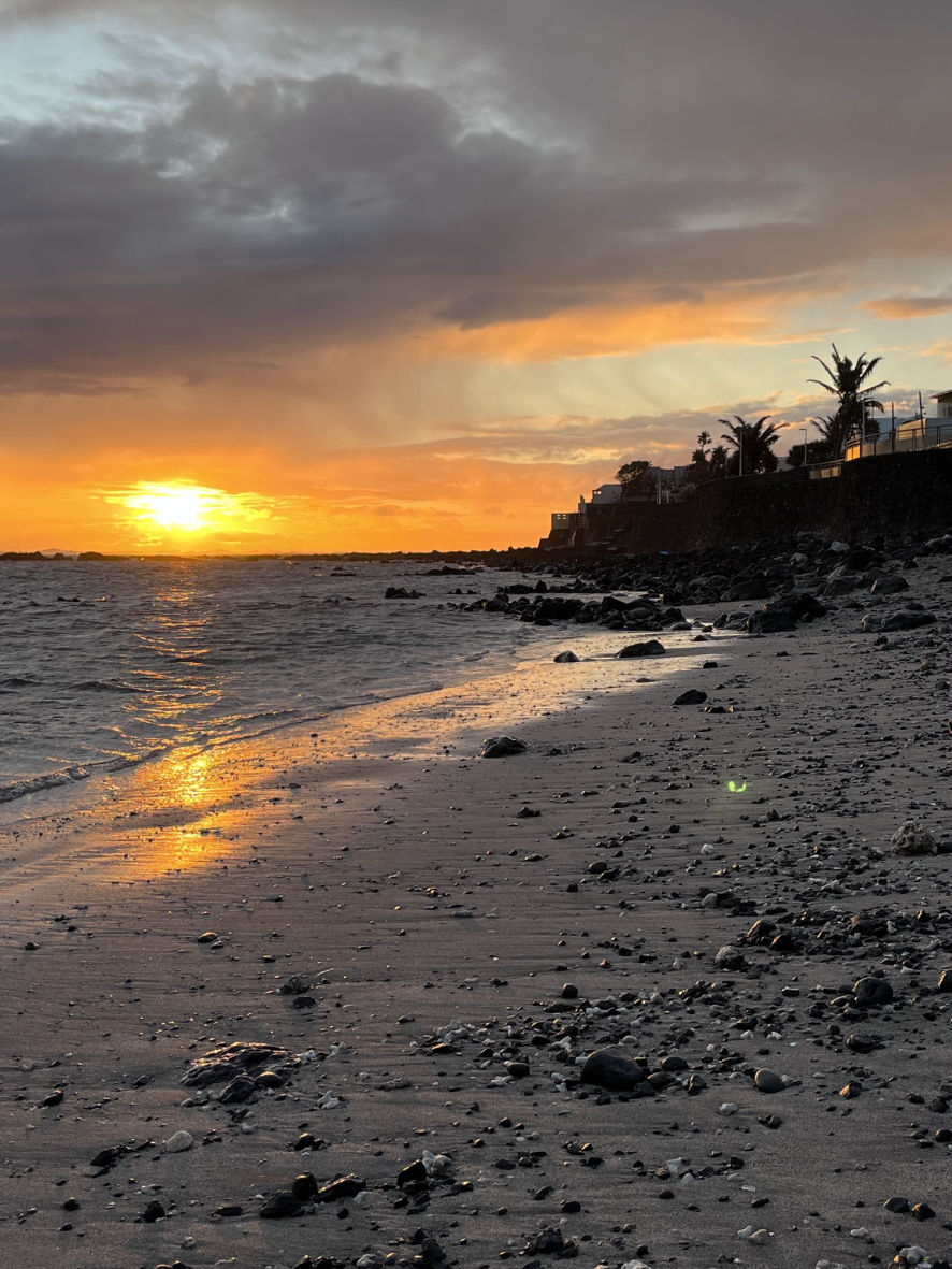 Coucher de soleil à Saint-Pierre
