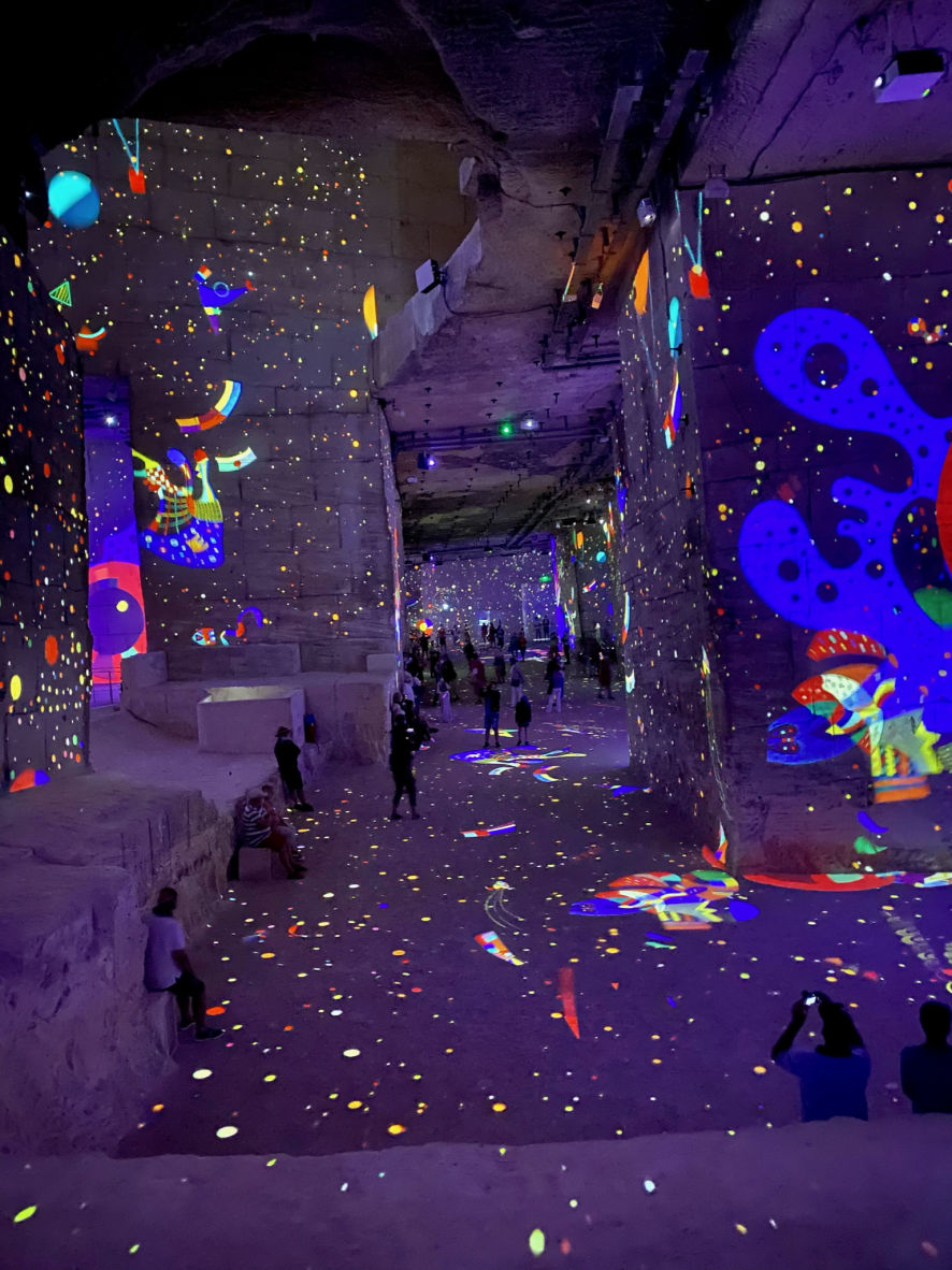 Les Carrières de Lumière des Baux de Provence