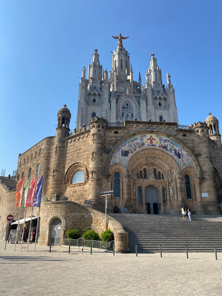 Le Temple Expiatori del Sagrat Cor sur le mont Tibidabo