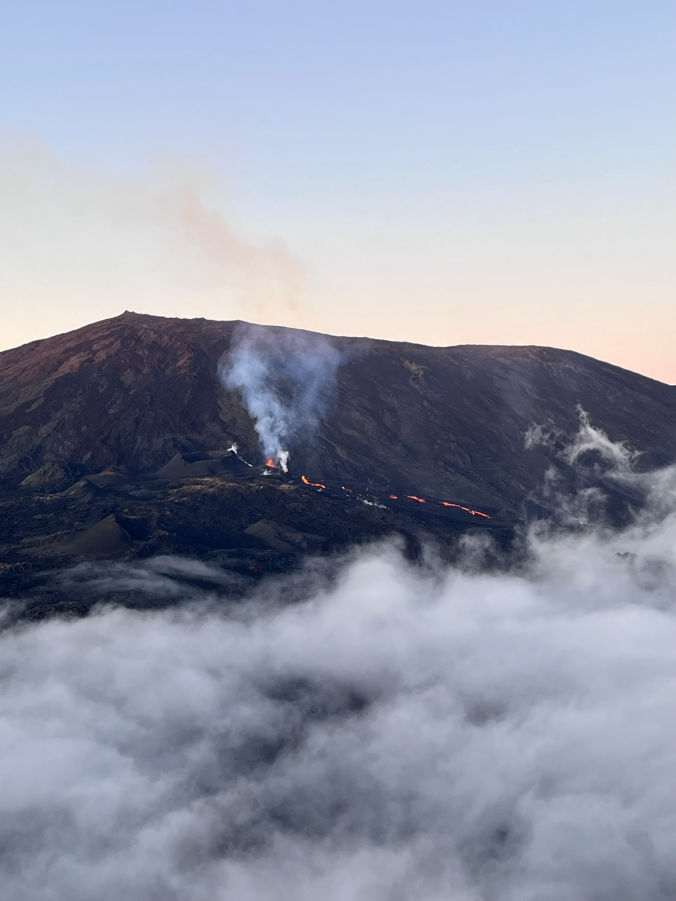 Eruption au Piton de la Fournaise