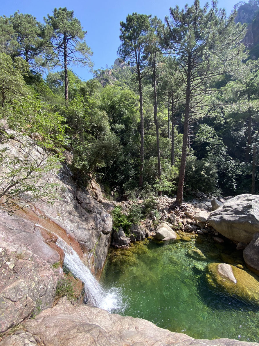 Les cascades de Purcaraccia