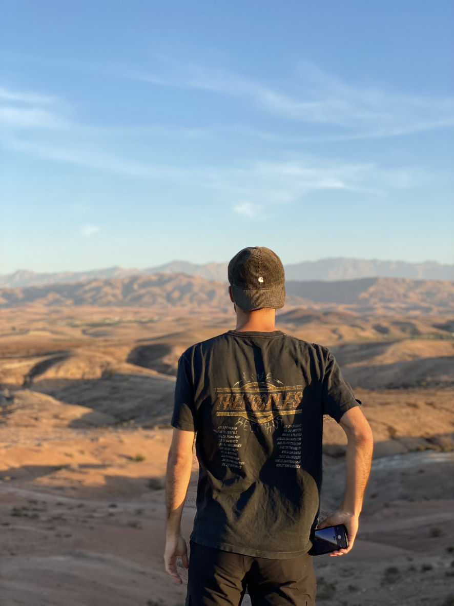 Le désert d'Agafay, à 30 kilomètres de Marrakech