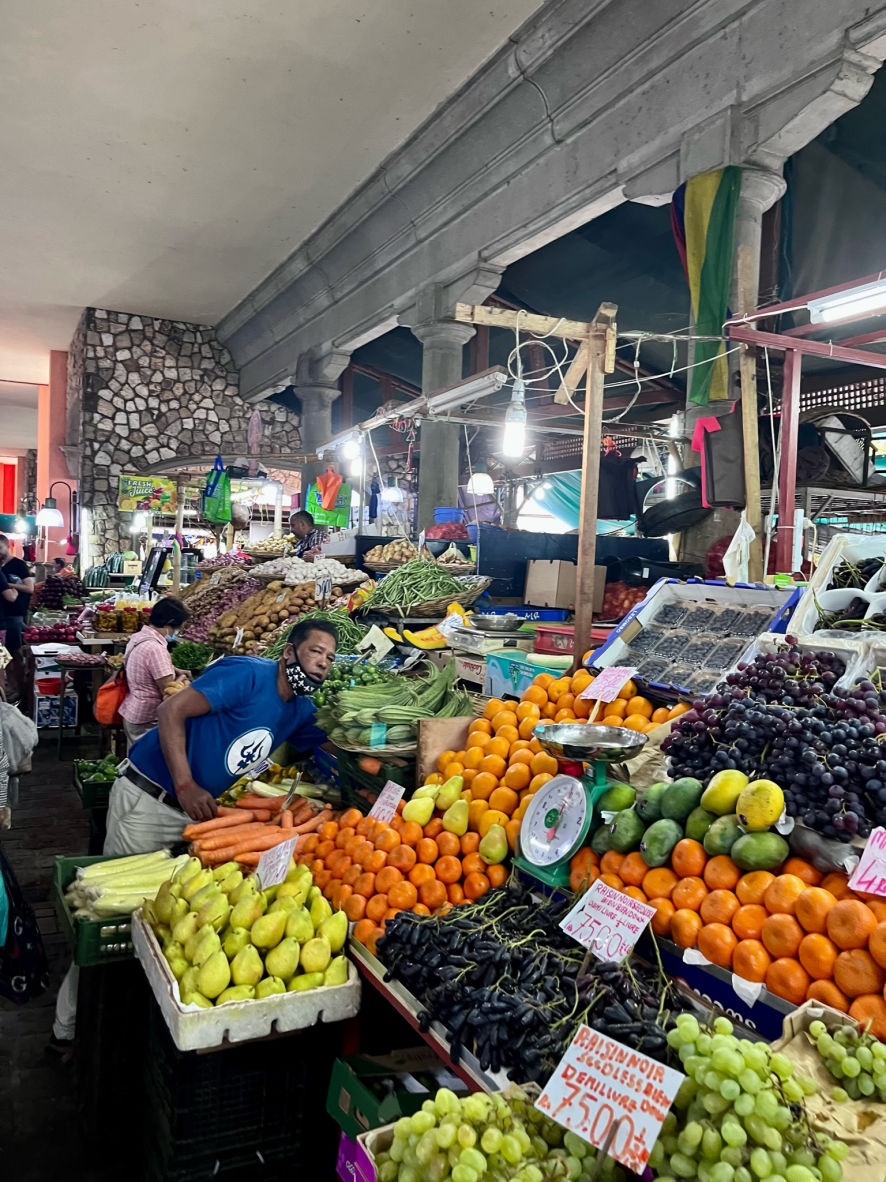 Le marché de Port-Louis à Maurice