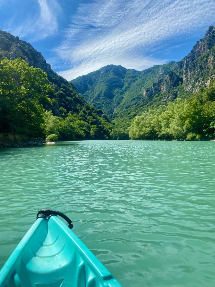 Les Gorges du Verdon en kayak