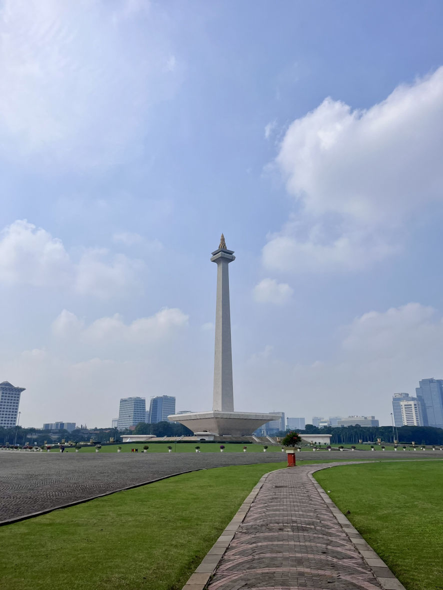 Le monument national de Jakarta