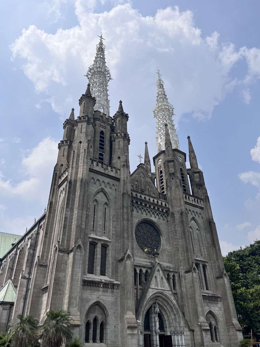 La Cathédrale Sainte-Marie-de-l'Assomption de Jakarta