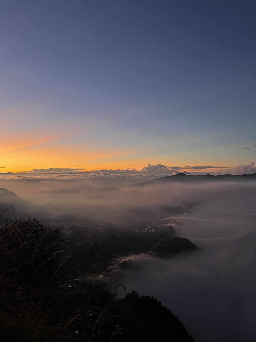 Lever de soleil depuis King Kong Hill