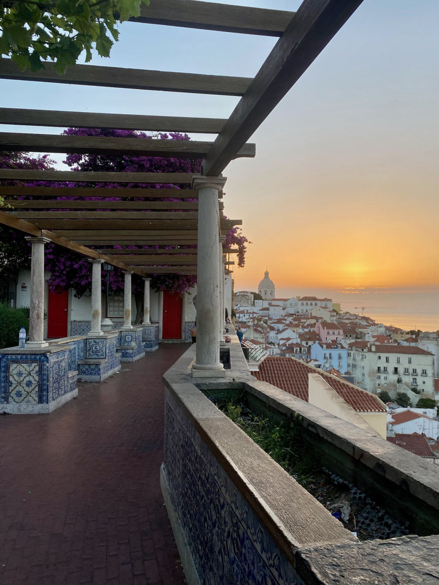 Le lever de soleil au Mirador de Santa Luzia