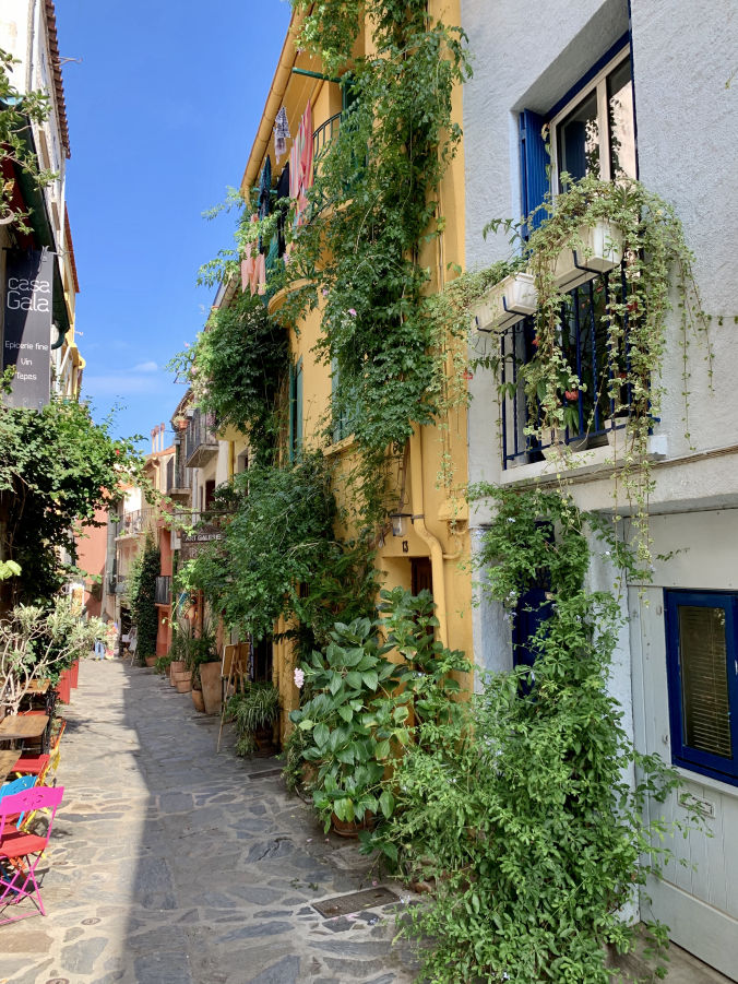 Les petites rues pleines de charme de Collioure