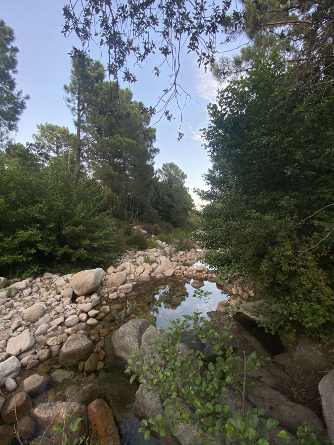 Séjour dans une cabane à Sotta non loin de Porto-Vecchio