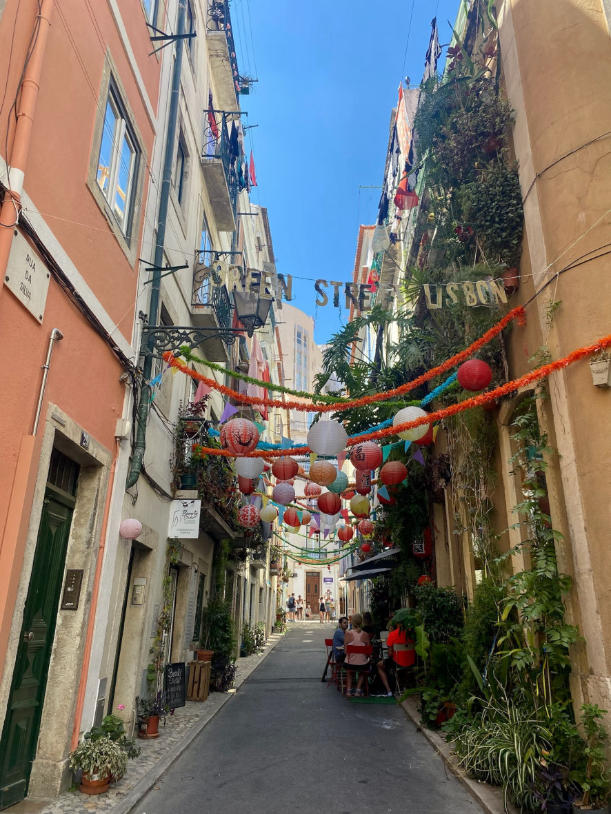 Green Street à Lisbonne