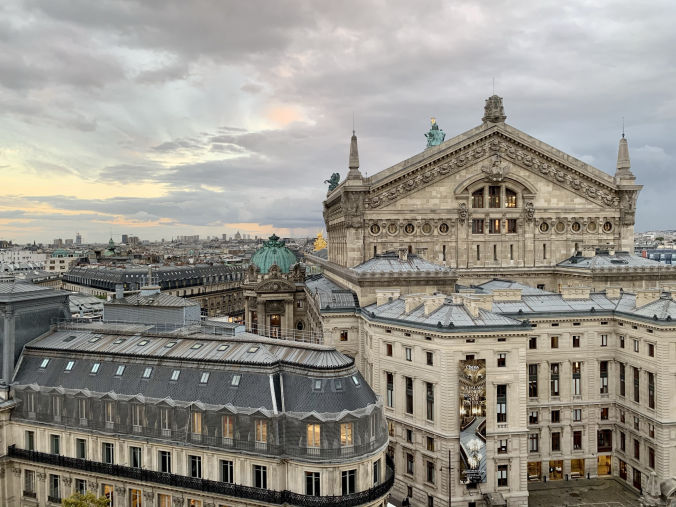 Vue sur les toits de Paris