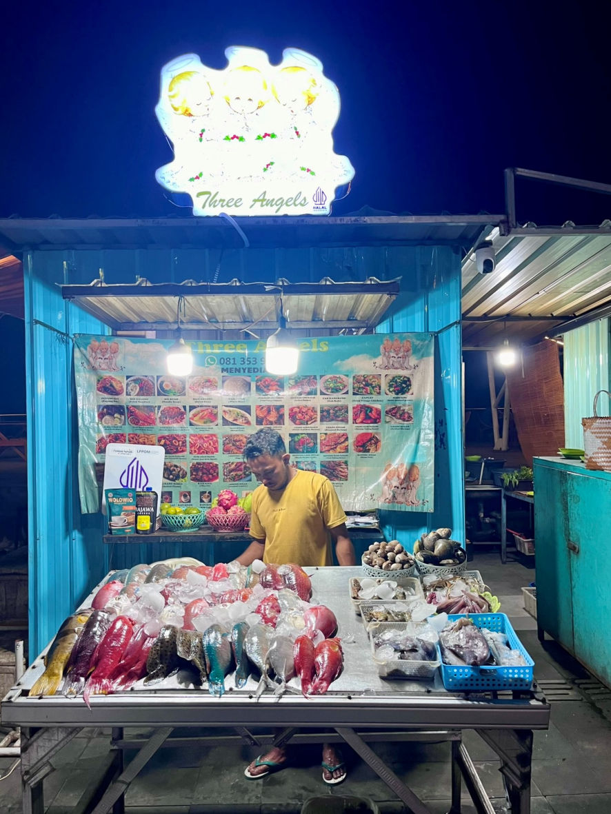 Le marché aux poissons de Labuan Bajo