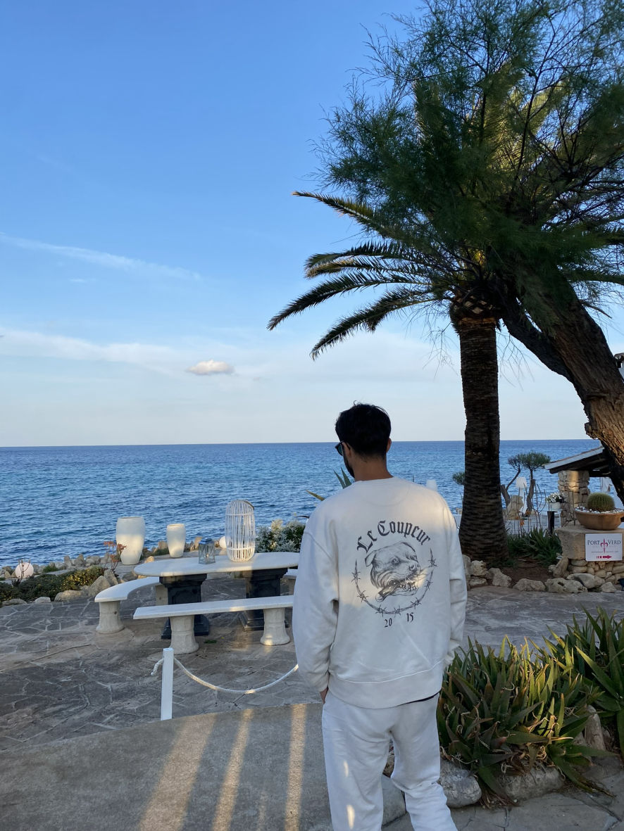 La vue depuis le restaurant Port Verd del Mar à Majorque