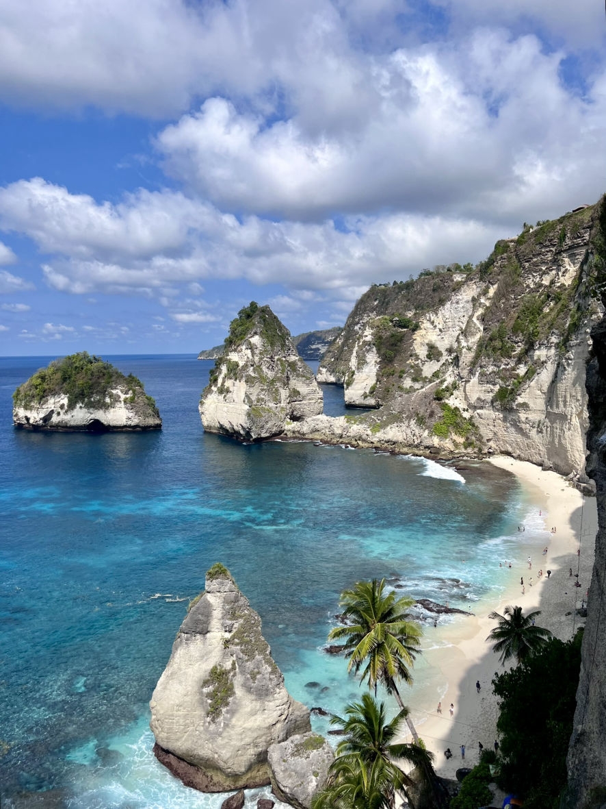 L'incroyable vue sur Diamond Beach