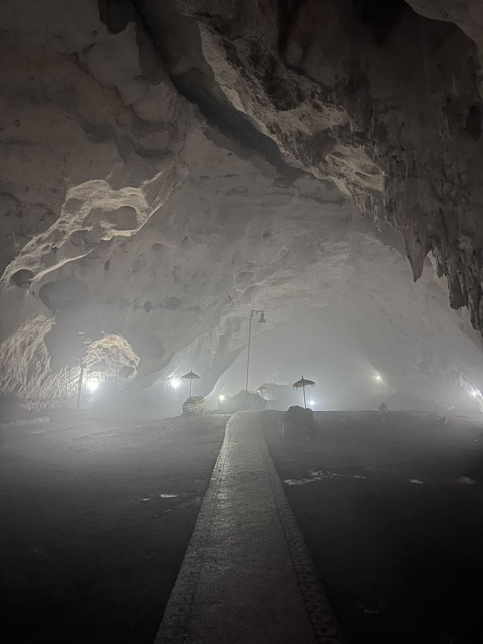 La grotte du Goa Giri Putri Temple