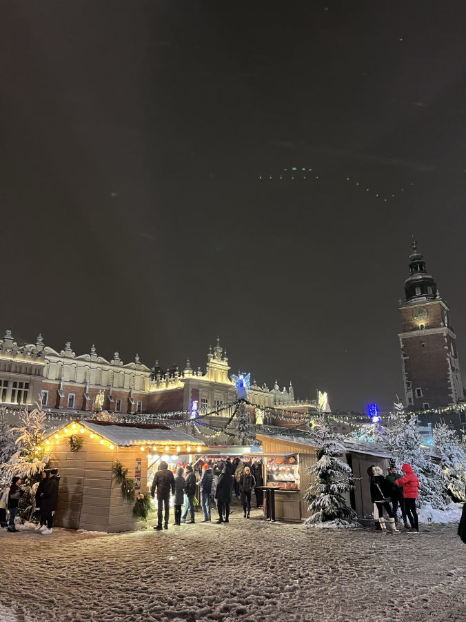 Le marché de Noël à Cracovie