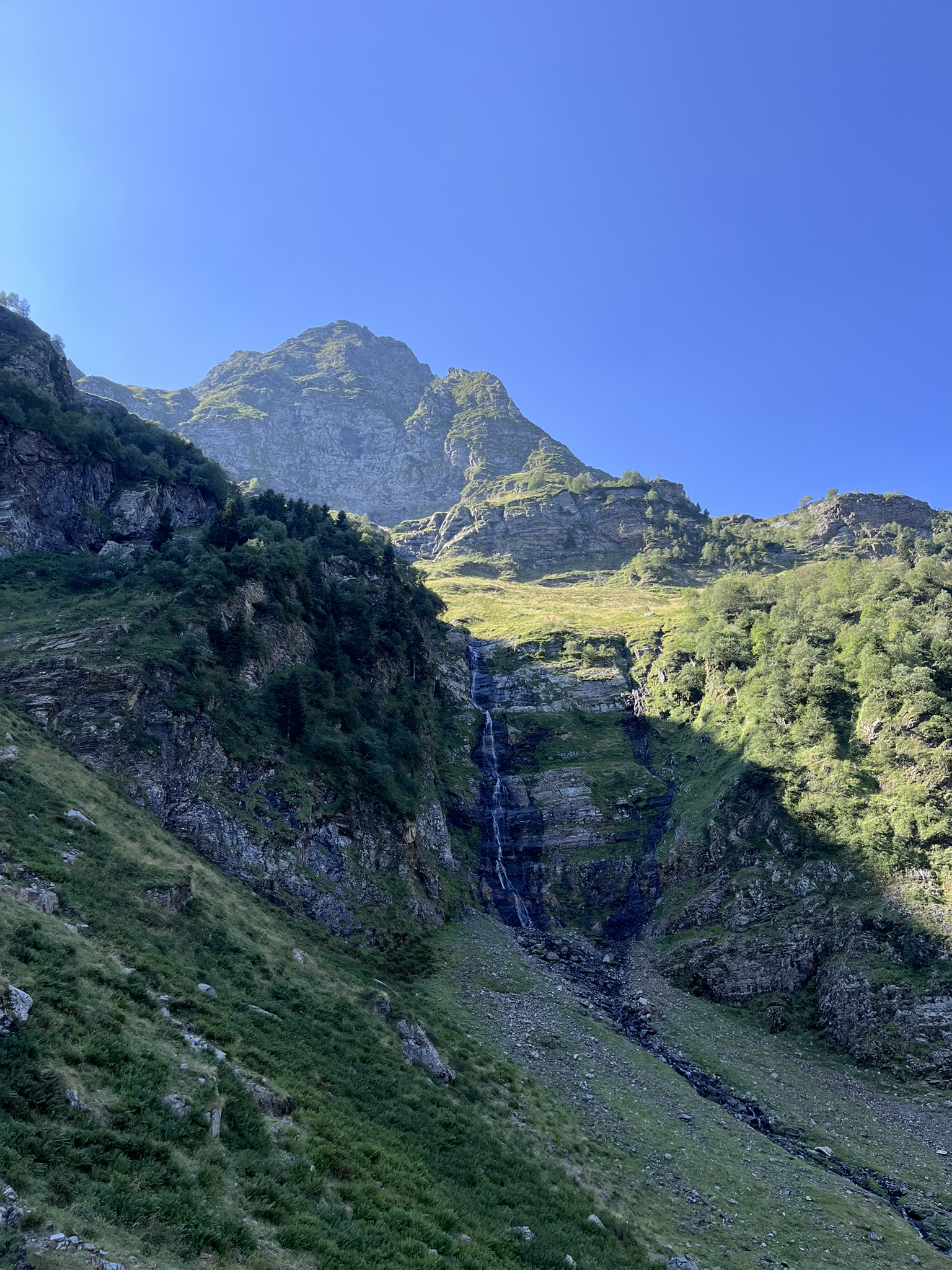 Les cascades du Cirque de la Glère