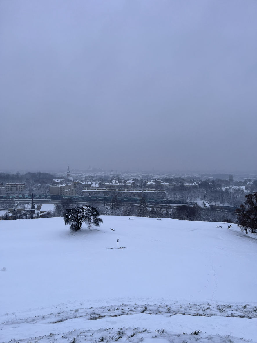 La vue sur Cracovie depuis le Krakus Mound