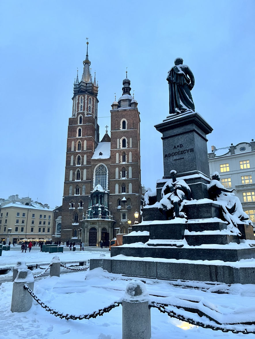 La Basilique Sainte-Marie à Cracovie