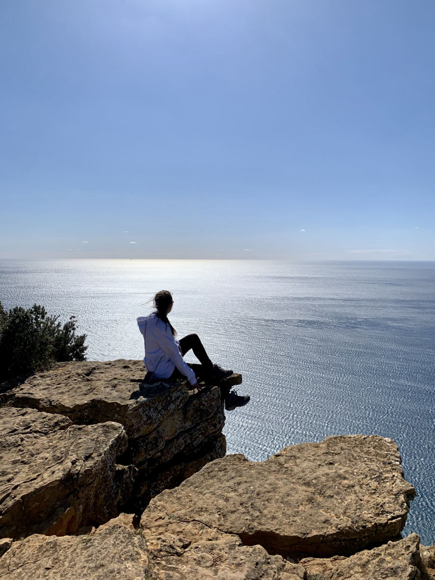 La vue depuis le Cap Canaille