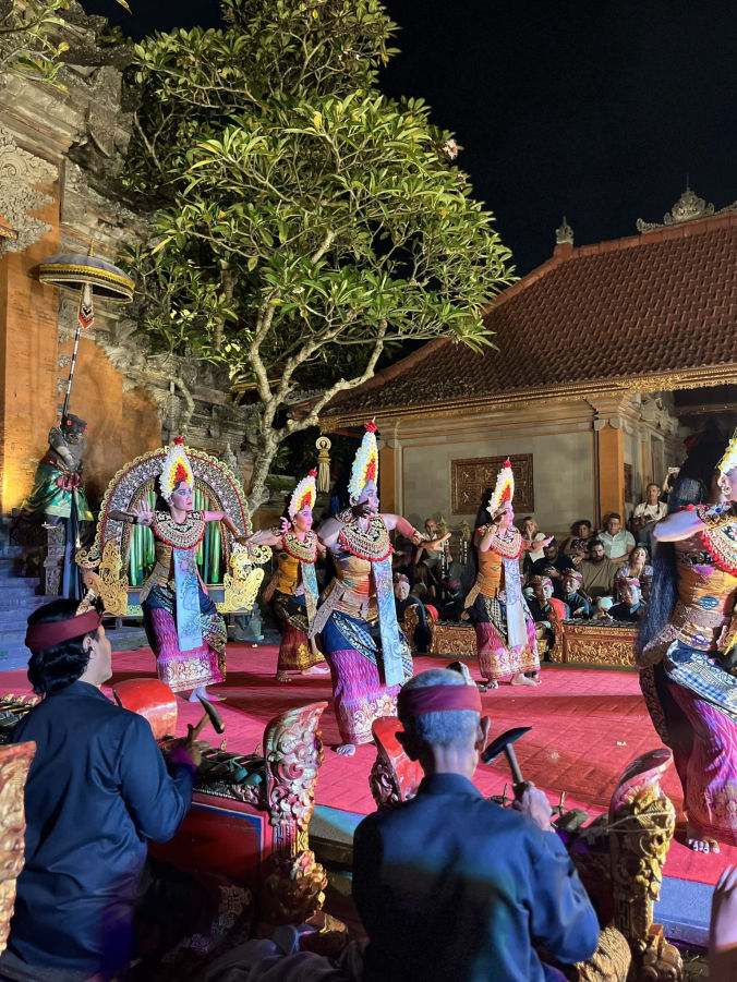 Spectacle de danse balinais
