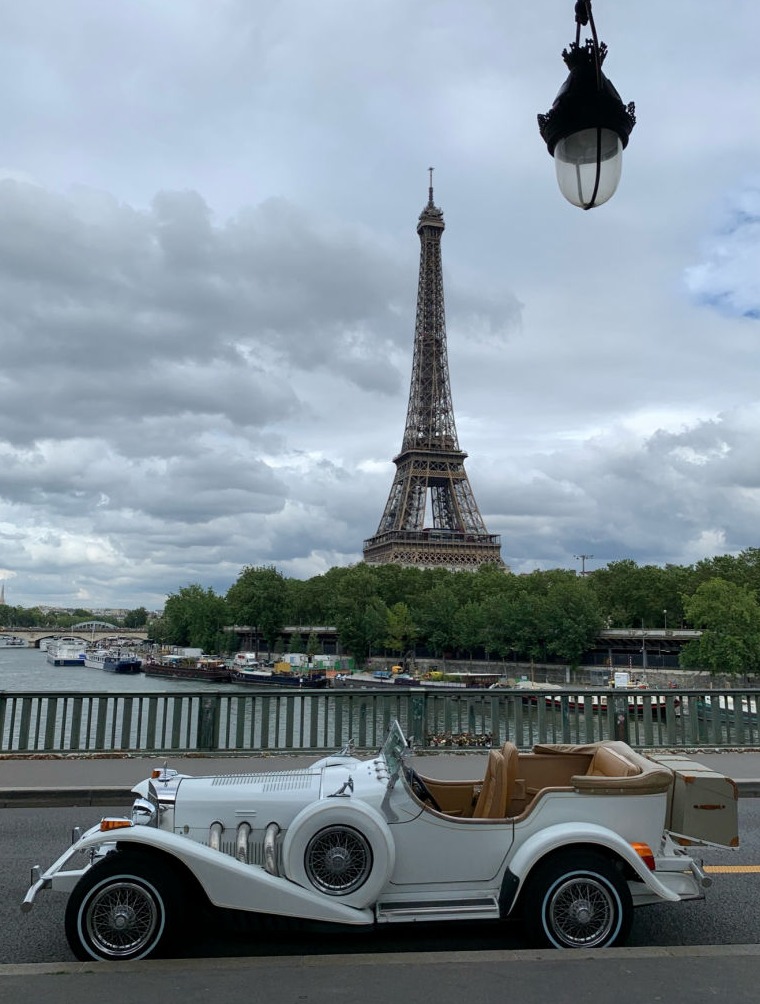 La Tour Eiffel depuis le Pont de Bir-Hakeim