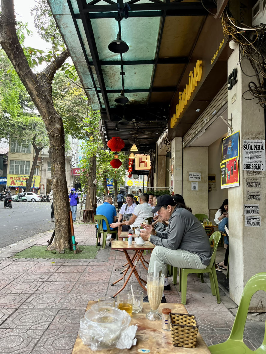 Les cafés à Hanoï