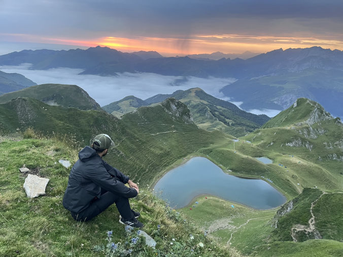 Une magnifique randonnées au lac de Montagnon