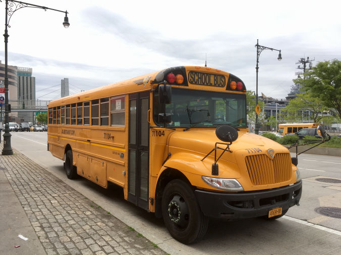 Les bus typiques de New York