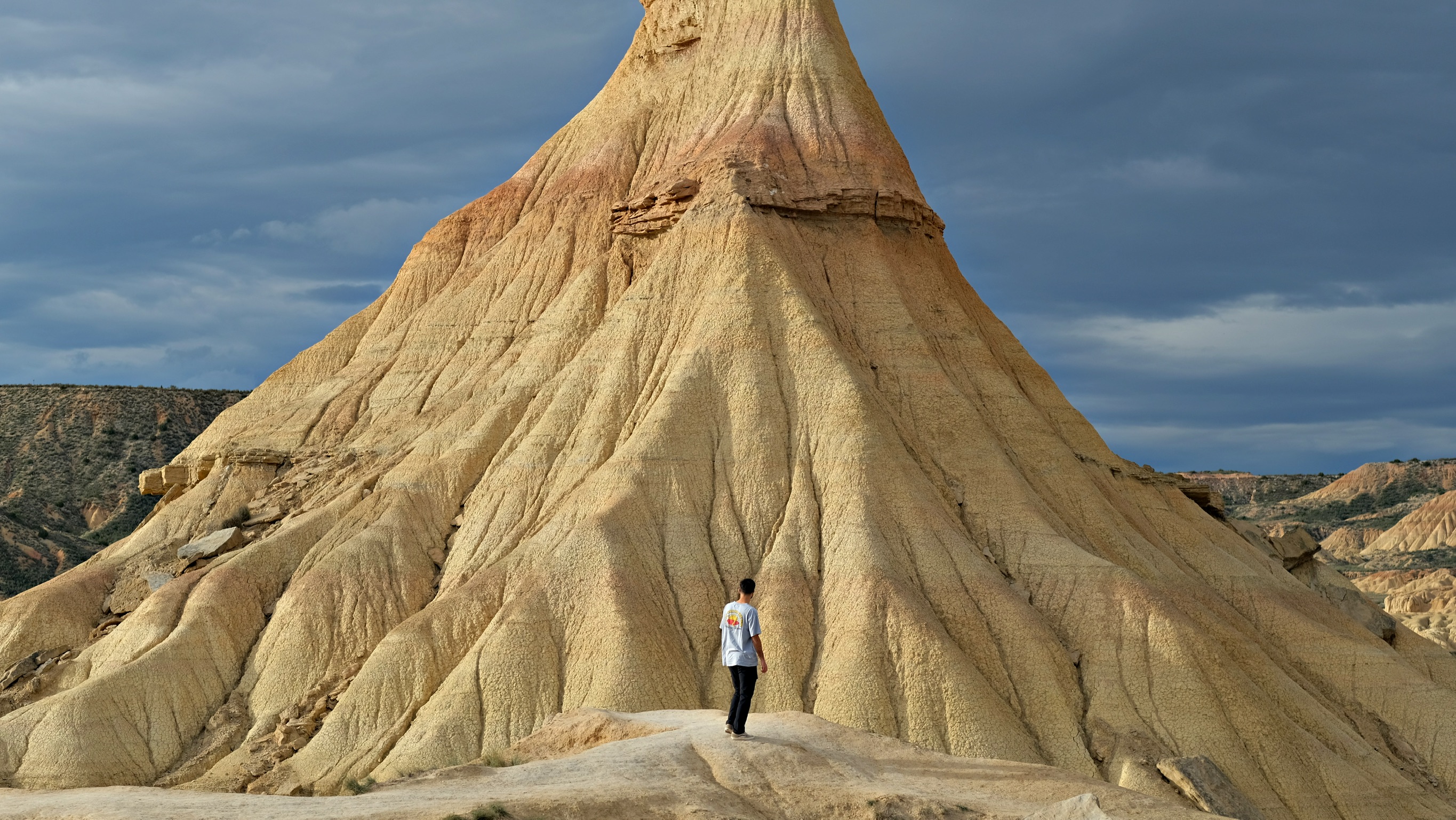 Le Castildetierra dans le désert des Bardenas